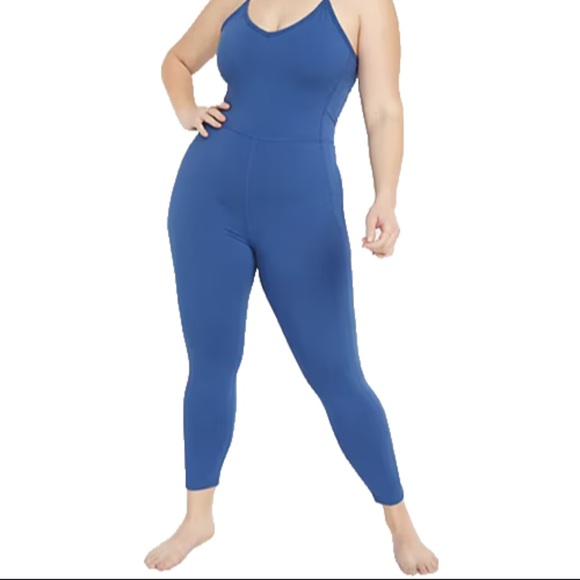 Old Navy Active Powerchill Women's Cobalt Jumpsuit - Picture 1 of 5